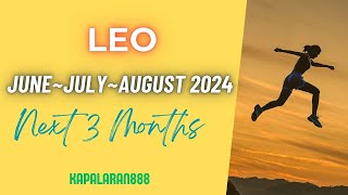 WOW! PROUD KA SA SUCCESS NA MAKUKUHA MO! ♌️ LEO Next 3 Months JUNE JULY AUGUST 2024 #KAPALARAN888