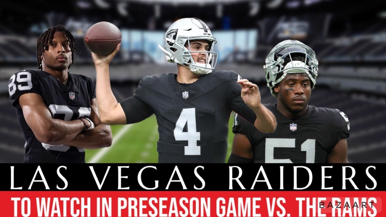 Raiders vs. Rams preseason game