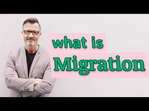 Video: Vai migrācija ir viens vārds?