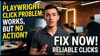 Playwright Click Works But Nothing Happens Here's The Fix! (Part 1 of 9)