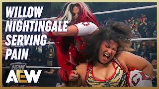 Willow Nightingale Serving Pain With a Smile for 22 Minutes Straight | AEW on TV