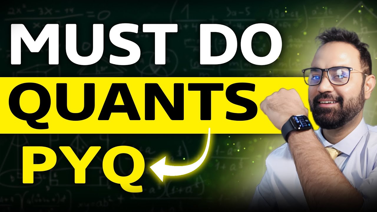 CAT Exam QUANTS | Most Repeated Questions | Must Practice These QUANTS ...