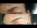 ✓HOW TO SHAPE YOUR EYEBROWS | Using a razor blade