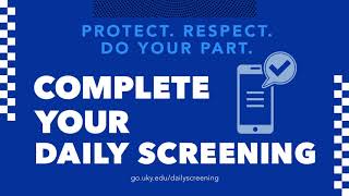 Complete Your Daily Covid-19 Screening
