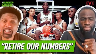 Jalen Rose is disappointed in Michigan for not celebrating the Fab 5 | Draymond Green Show