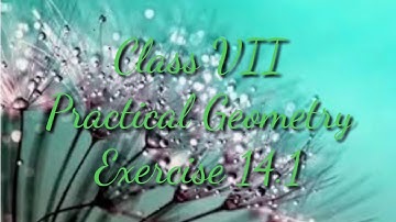 Class 7 : Practical Geometry : Construction of Parallel lines