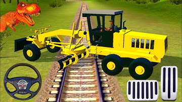 🔴BUS SIMULATOR INDONESIA GAMES - MOTOR GRADER DRIVING MOD - ANDROID GAMEPLAY #203 (3D Racing Game