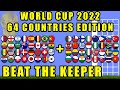 Beat the keeper world cup 64 countries marble race tournament  marble race king