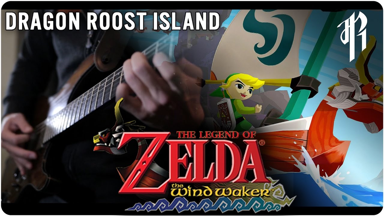 Zelda Wind Waker: Dragon Roost Island - Metal Cover || RichaadEB