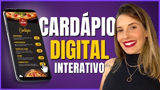 Como Fazer Cardápio Digital Grátis no Canva? | Passo a Passo 100% Online screenshot 1