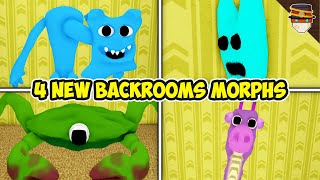 [UPDATE 200] 🦒 How to get ALL 4 NEW BACKROOMS MORPHS | Roblox