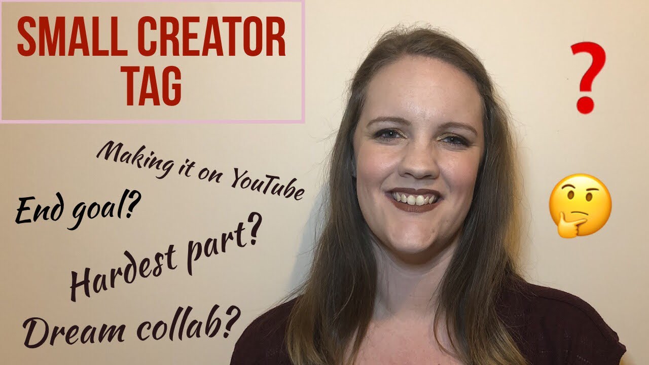 SMALL CREATOR TAG | Get to Know Me Better