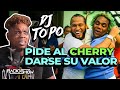 DJ TOPO PIDE A EL CHERRY SCOM DARSE SU PUESTO & DEJAR DE DAR PENA POR CANCION CON EL ALFA EL JEFE!!!