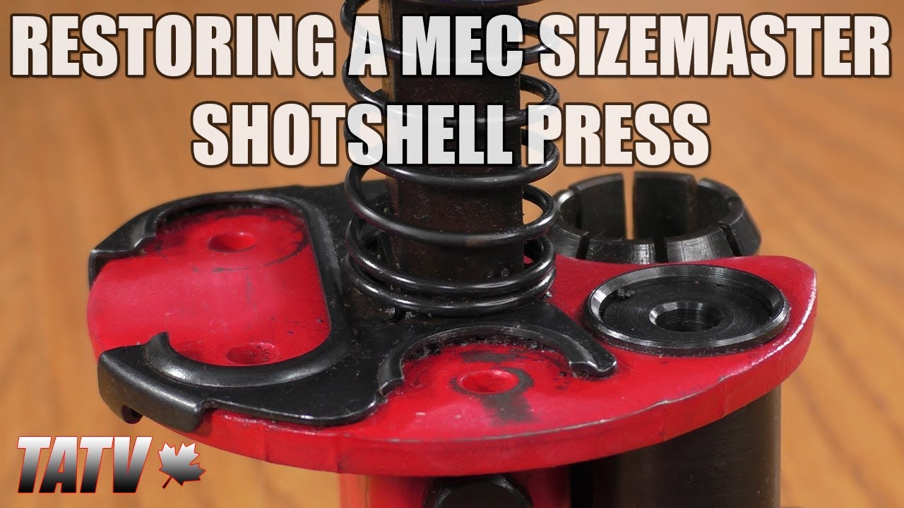 Restoring a MEC Sizemaster Shotshell Reloading Press