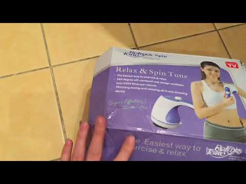 Массажер для тела RELAX AND SPIN TONE, Антицеллюлитный 5 насадок (506 V)