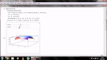 Plotting a doughnut (torus) using the ParametricPlot3D in Mathematica