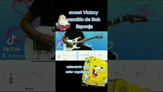 sweet victory-bob esponja#spongebobsquarepants #guitarlessonswithtabs #guitarshort