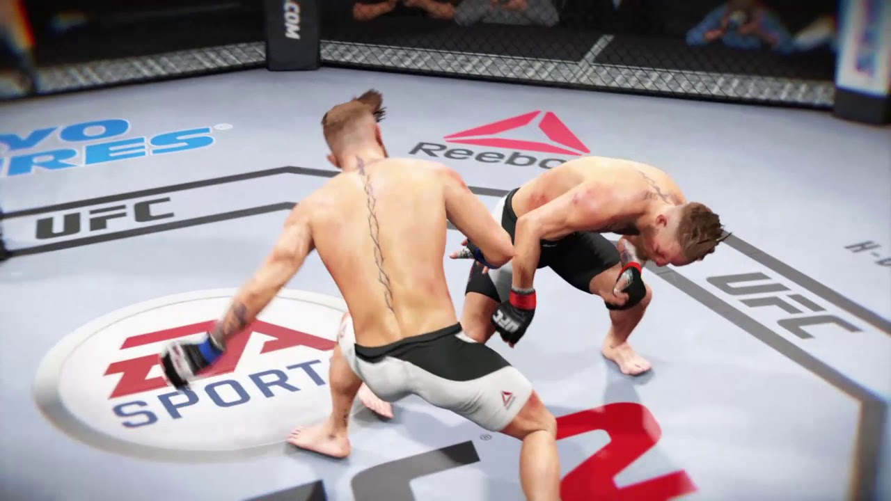 EA SPORTS™ UFC-best knockdown with macgregor