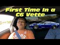 Taking My Nephew for his FIRST Corvette Ride Along. Plus Reaction to Doing Donuts First Time.