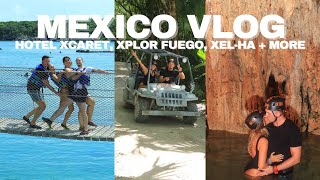 MEXICO VLOG PT. 2 | staying at hotel xcaret, xel-ha   more (plus honest thoughts)