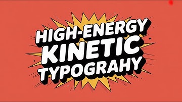 🎨 High-Energy Kinetic Typography Video Template | After Effects