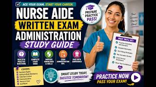 Nurse Aide Written Exam Administration Study Guide#examprep #practicequestions #education