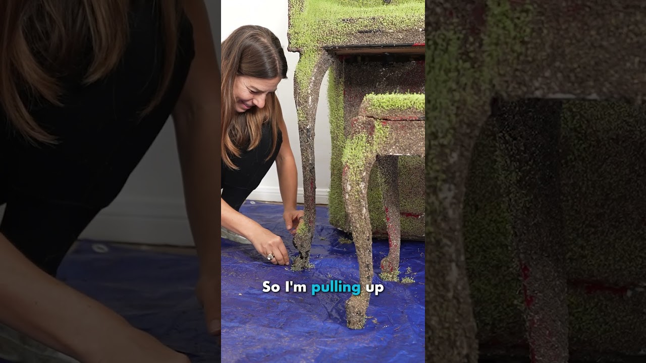 Sculpting my Chia Pet Piano