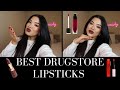 BEST MATTE LIPSTICKS AT THE DRUGSTORE