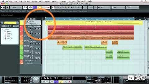 Cubase 6 103: Production Basics - 1 Introduction to Cubase Production Basics