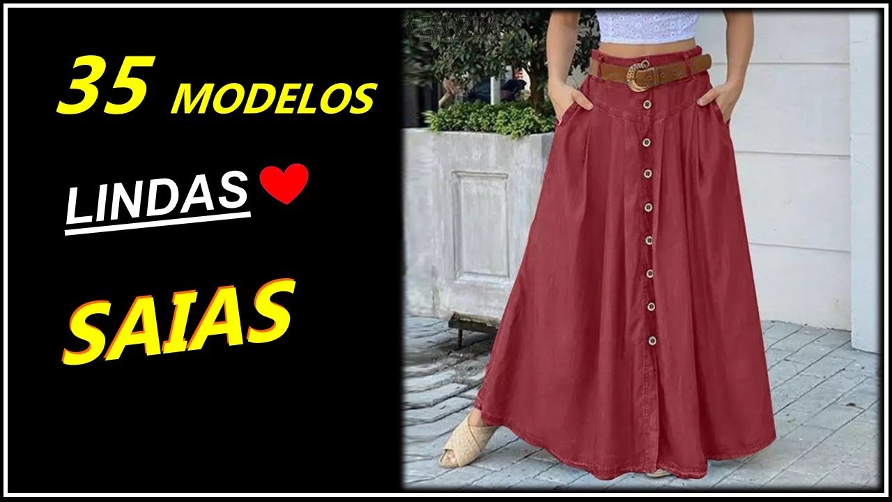 [ SAIAS ] 35 Modelos Belíssimos de Saias Para Montar Vários Looks ❤️