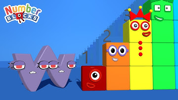 Alphabet Lore A-Z Alphabet Lore W Learn to Count Numberblocks Step Squad 1 to 50