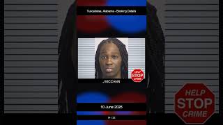 Tuscaloosa, Alabama Booking Records - 10 June 2026