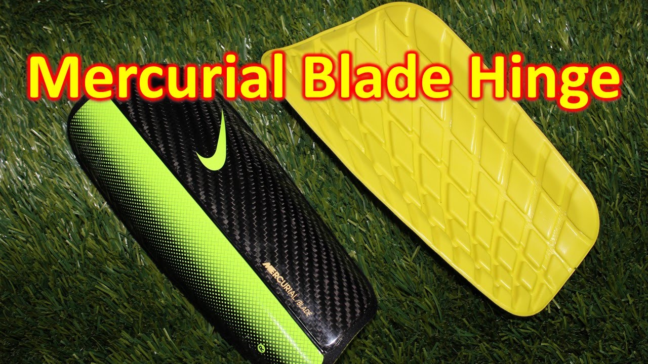 llegar Residencia filósofo Nike Mercurial Blade Hinge Carbon Fiber Shin Guard Review - YouTube