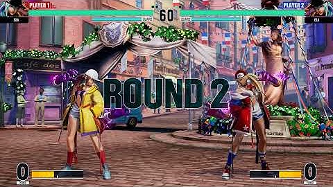 KOF XV | Isla (Korone cosplay mod) 💥 Isla (Terry outfit mod) | CPU vs CPU AI vs AI