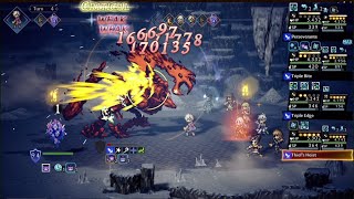 Octopath COTC - Guardian of the Tainted Flame EX3 Stable Speed Clear (4T)