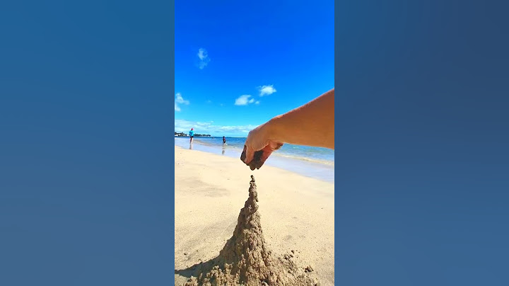 Beach lifehack Sand Tower Enjoy #shorts #sand #beachlifehack