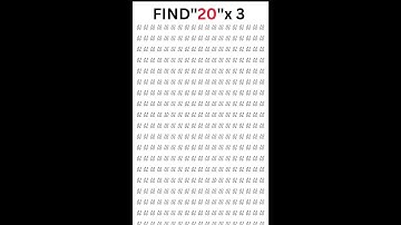 FIND THE Number ARE YOU INTELLIGENT 95% PEOPLE FAIL #challenge #challenge  #quiz