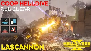 Helldivers 2 // Lasertag! - Automaton Coop Helldive - All Clear - Lascannon Build