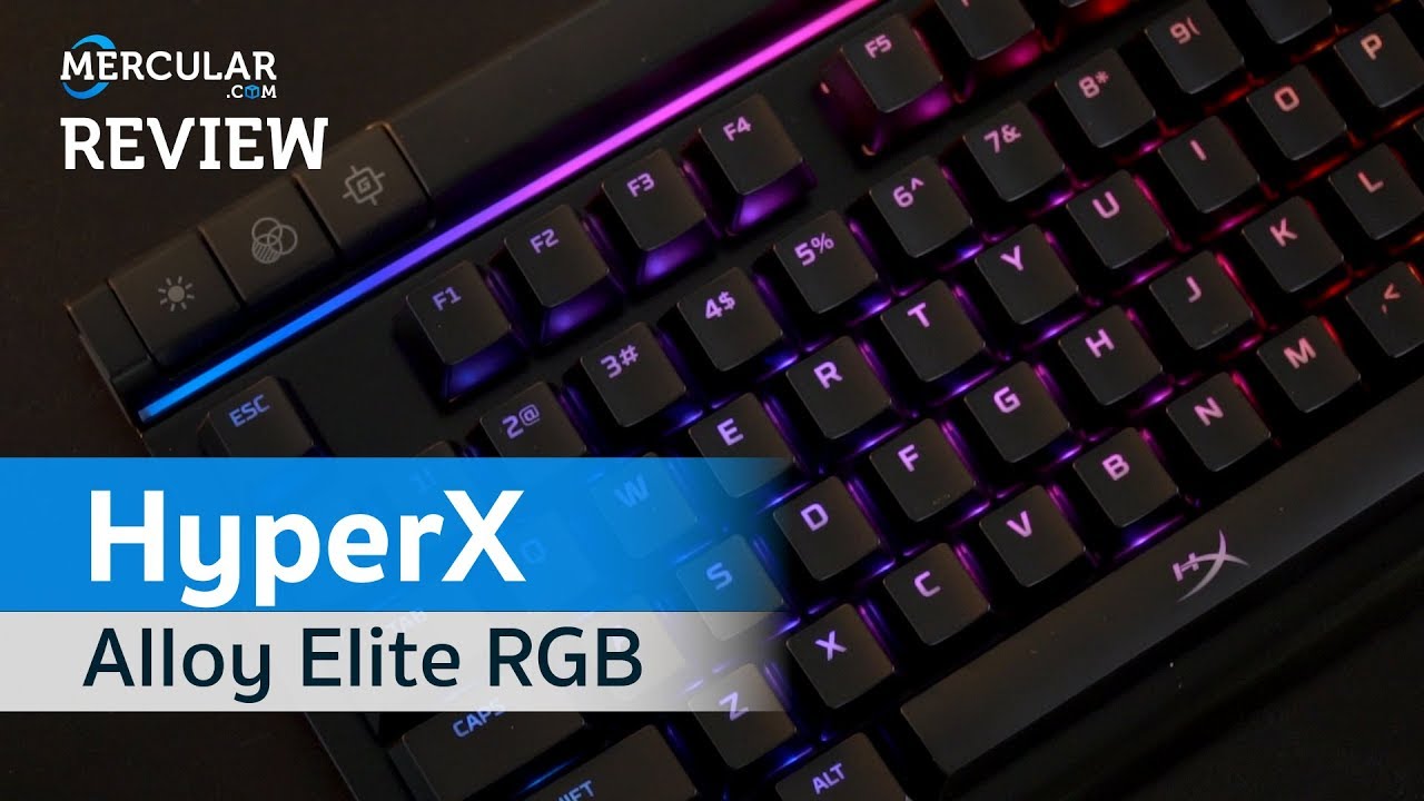 Hyperx alloy elite keyboard user