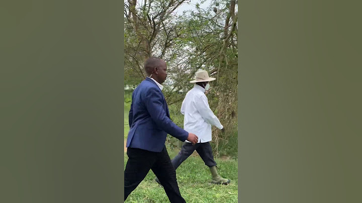 The fastest walk of President Museveni #walking #fastest #football #uganda #president