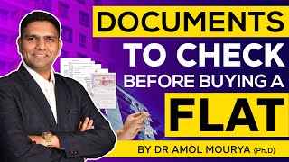 Documents To Check Before Buying Flat | Documents To Check Before Buying Property | Dr Amol Mourya