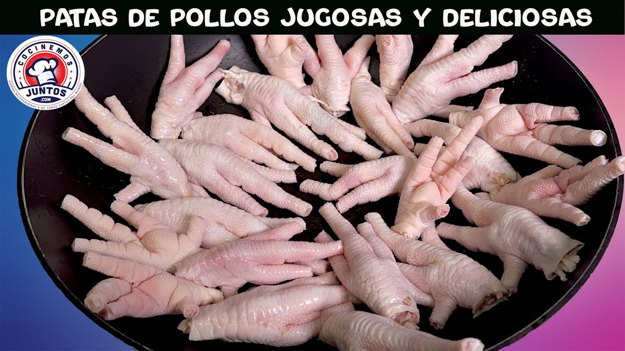 Te vas a chupar los dedos cuando comas estas patas de pollos. - YouTube