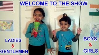 My first FUN SPELLING BEE SHOW when I was 2 years old | A to Z Alphabet Show with my Sister