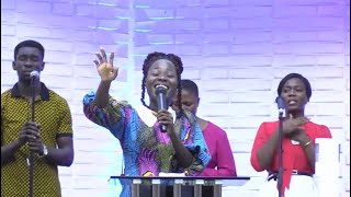 Christiana Attafuah Powerful Ministration at PIWC Michel Camp