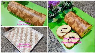 Bolu Gulung Batik /Batik Roll Cake