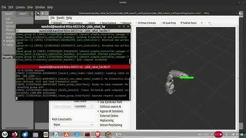 Abb 1200 Robot Simulation Demo: Moveit2 and ROS2-Humble