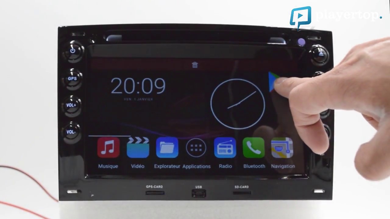 Autoradio Mégane 2 android 6.0 chez Player Top 