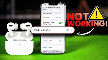 AirPods Pro, AirPods 4 Head Gestures Not Working on iPhone