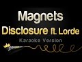 Disclosure ft. Lorde - Magnets (Karaoke Version)