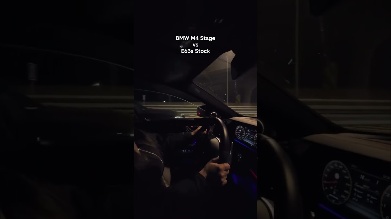 M4 Coupe vs. E63 S Sedan DRAG RACE - Daily Bruiser Battle! 🏁